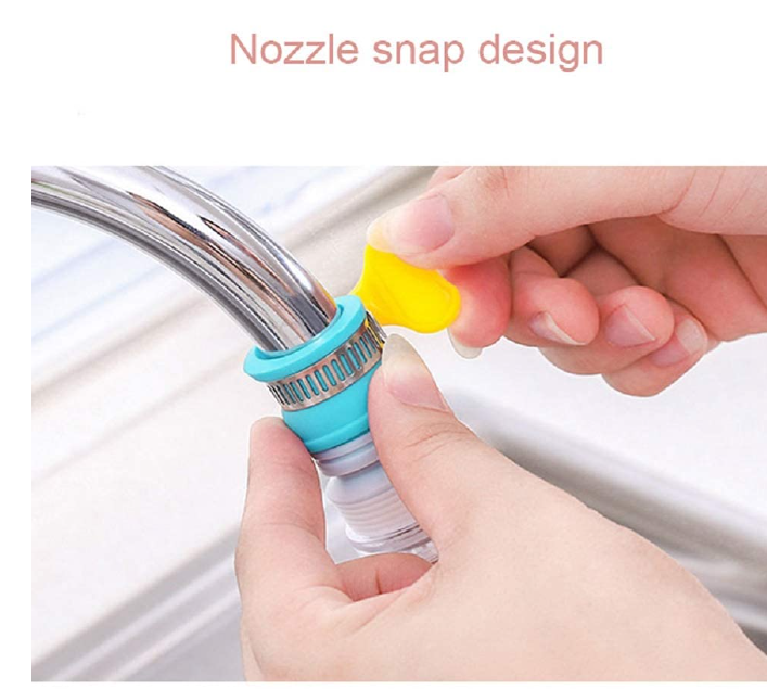 360° Rotating Faucet Aerator – Splash-Proof Filter, Adjustable Nozzle & Expandable Tap Sprinkler for Kitchen & Bathroom
