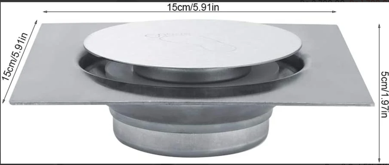 Push Floor Drain Waste-Standard Size