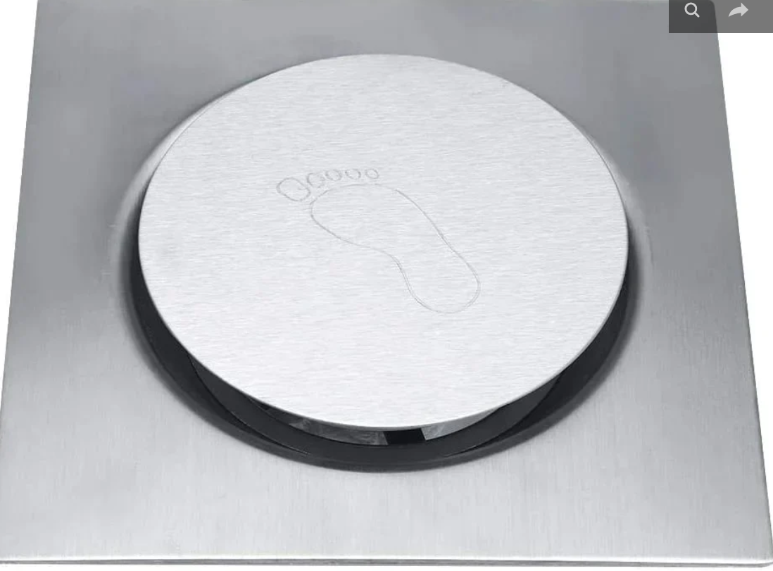 Push Floor Drain Waste-Standard Size