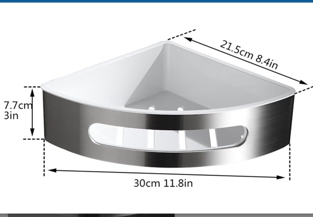 Corner Shower Shelf Basket-Double
