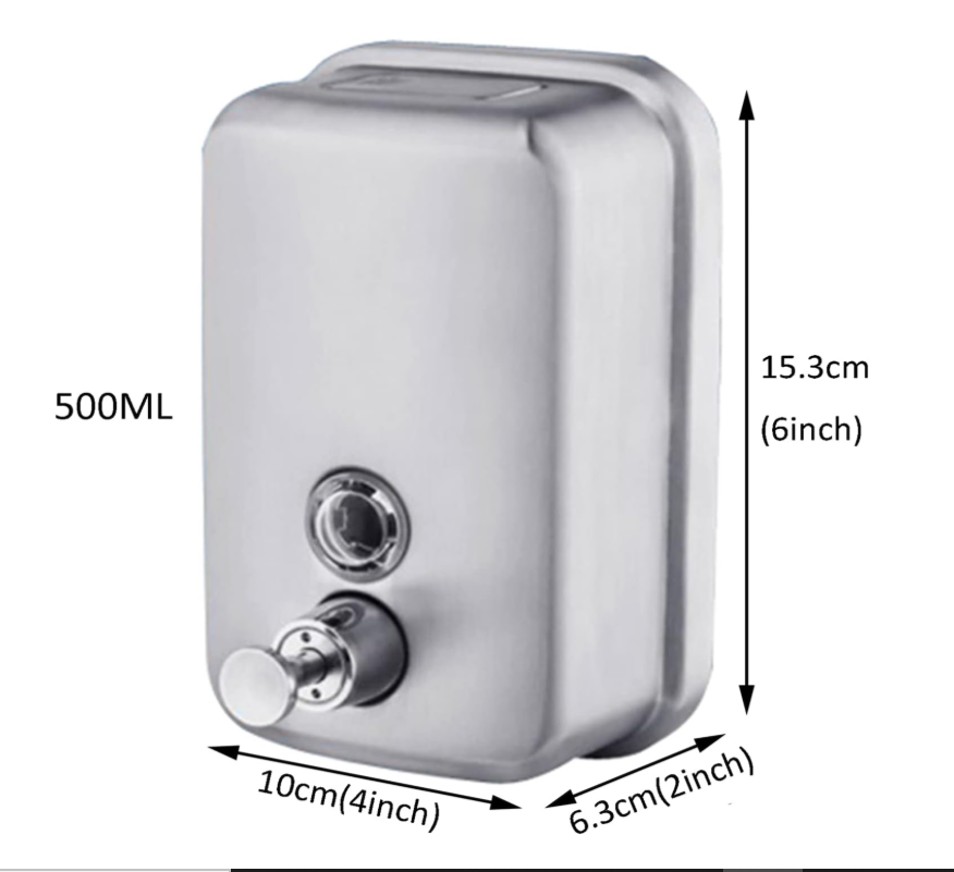 Soap Dispenser-Stainless Steel SUS 304