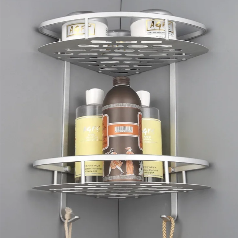 Aluminium EdgeFit Shower Organizer