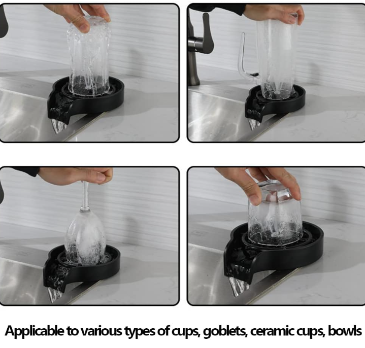 glass washer applicable to various types of cups , goblets, ceramic cups, bowls