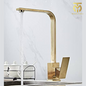 One Piece Moving Neck Stainless Steel-Kitchen Faucet