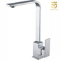 One Piece Moving Neck Stainless Steel-Kitchen Faucet