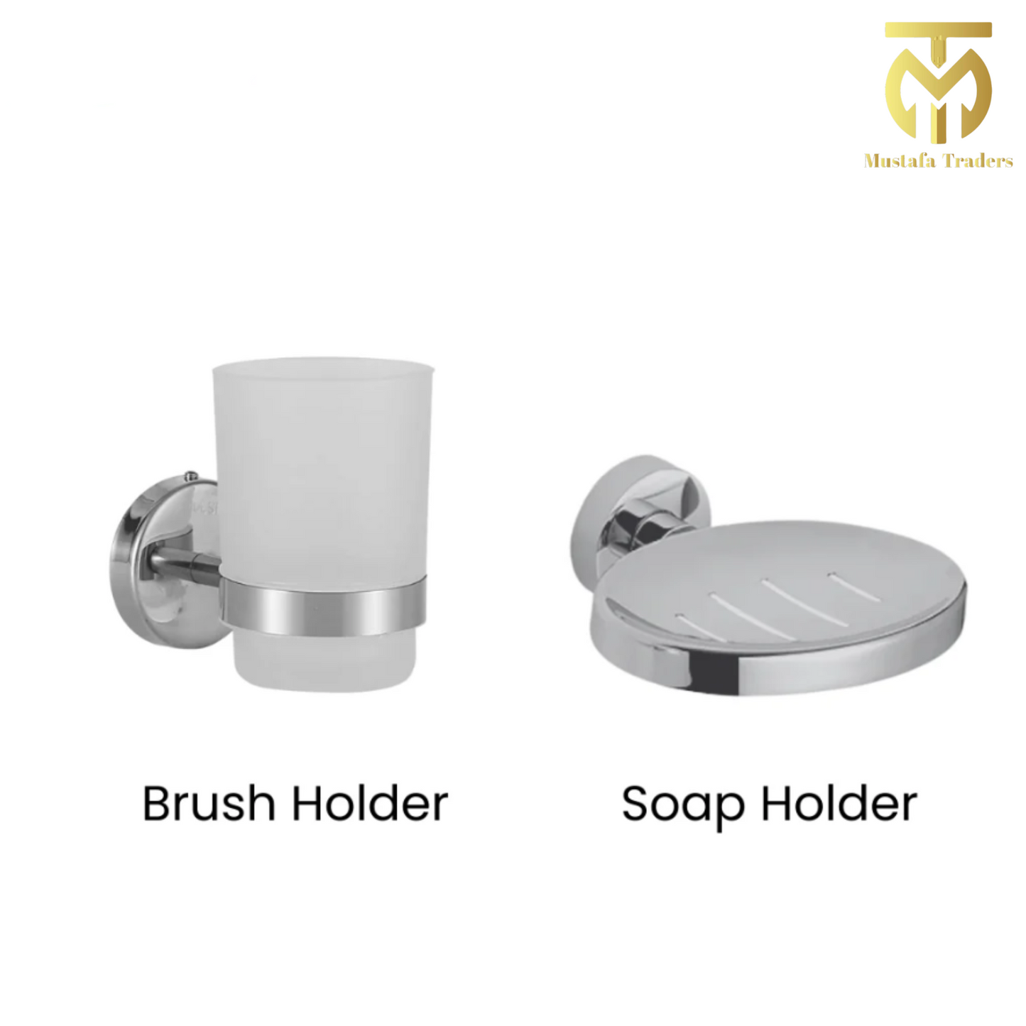 5-Piece Bathroom Accessories Set – Sleek & Modern Design