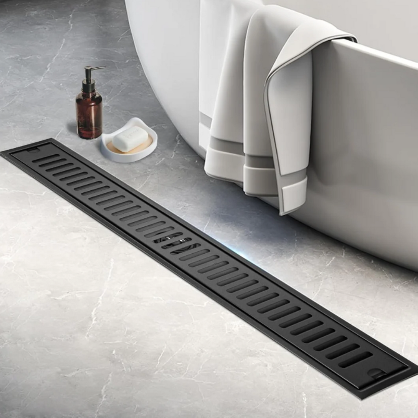 Linear Shower Drain – Minimalist Design, Maximum Durability & Style