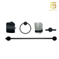 5-Piece Bathroom Accessories Set – Sleek & Modern Design