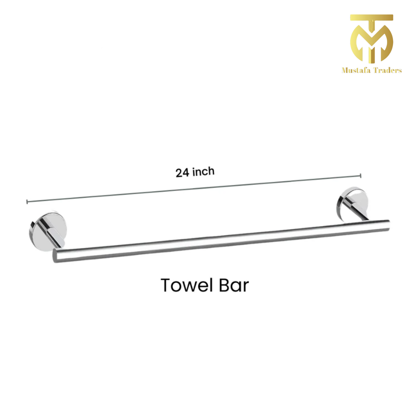 5-Piece Bathroom Accessories Set – Sleek & Modern Design