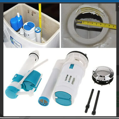 Universal Toilet Flush Tank Repair Kit – Complete Replacement Set