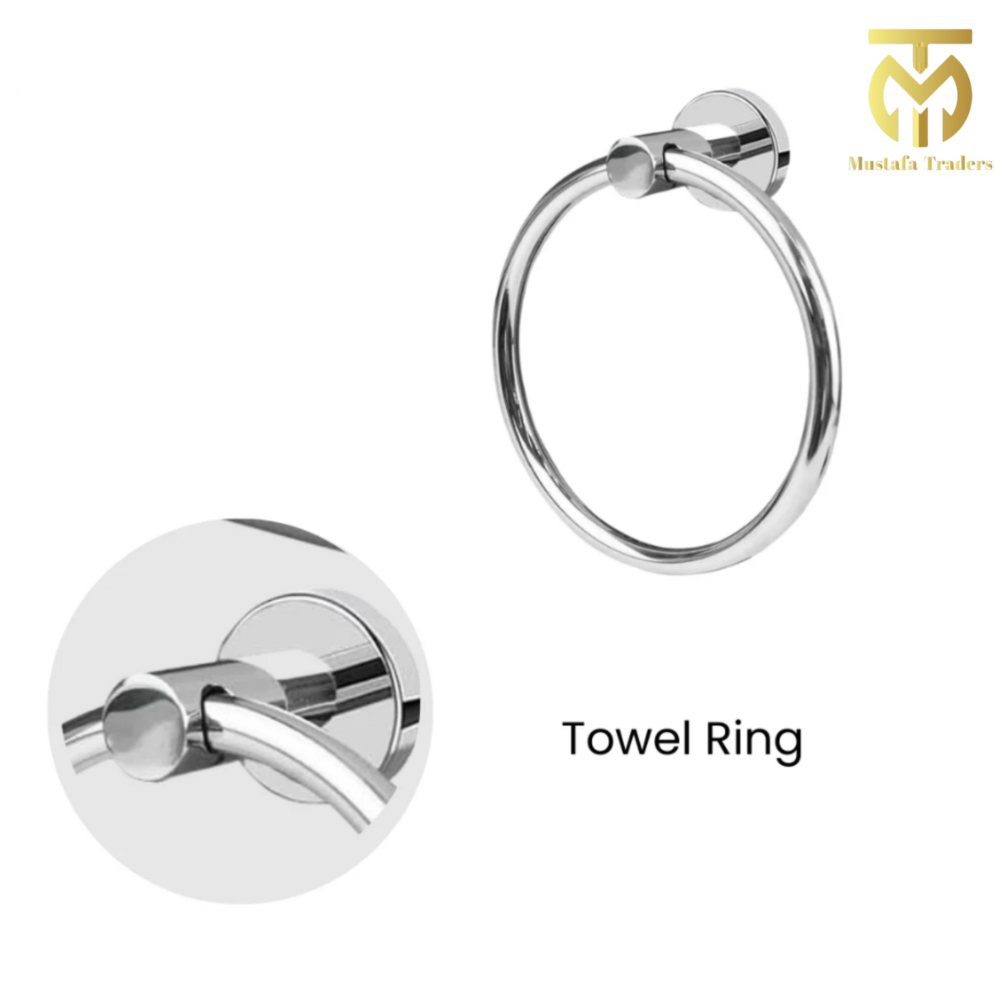 5-Piece Bathroom Accessories Set – Sleek & Modern Design