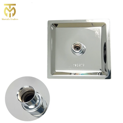 Stainless Steel Overhead Rainfall Shower | Durable & Stylish