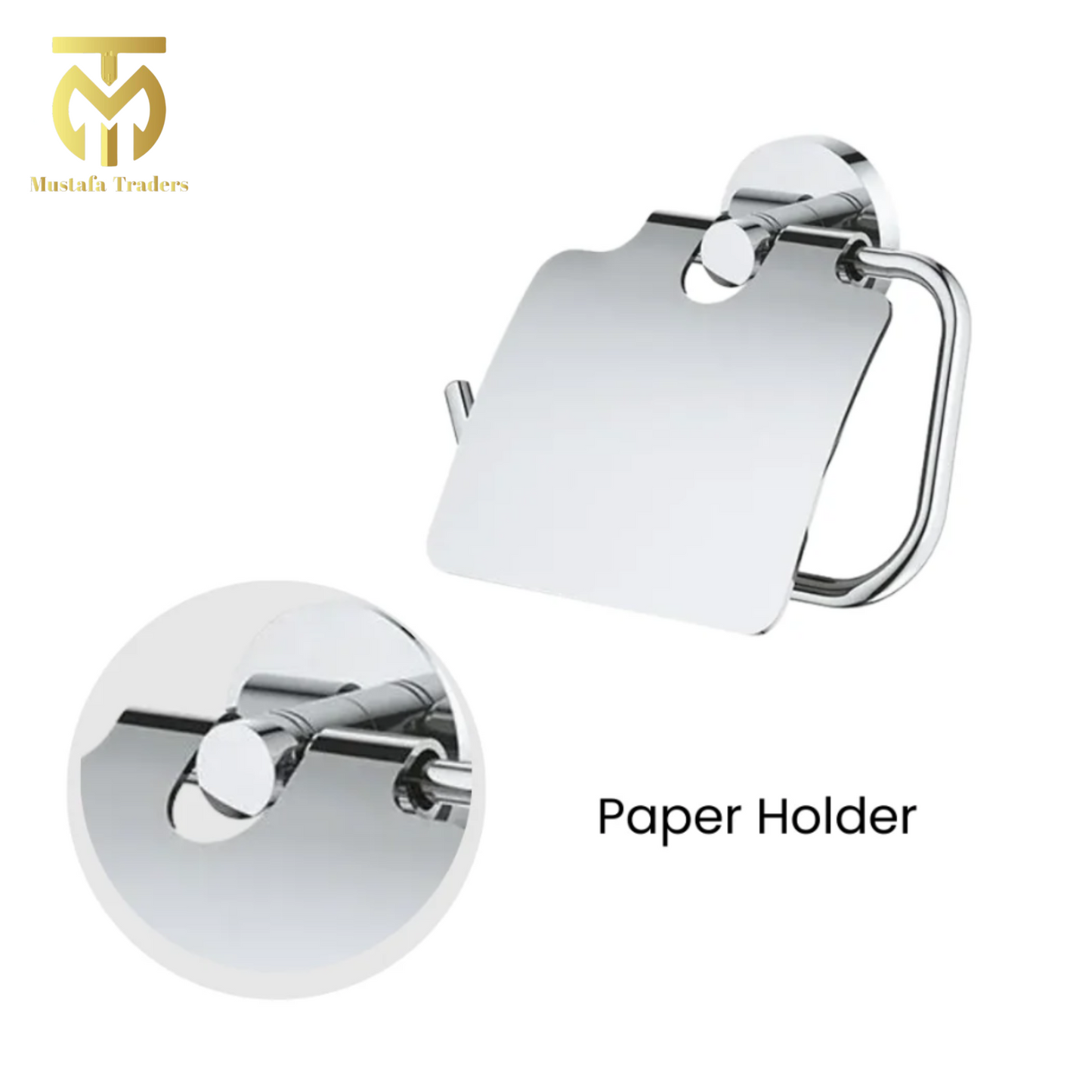 5-Piece Bathroom Accessories Set – Sleek & Modern Design