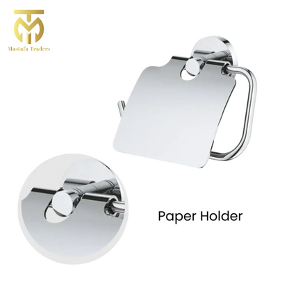 5-Piece Bathroom Accessories Set – Sleek & Modern Design
