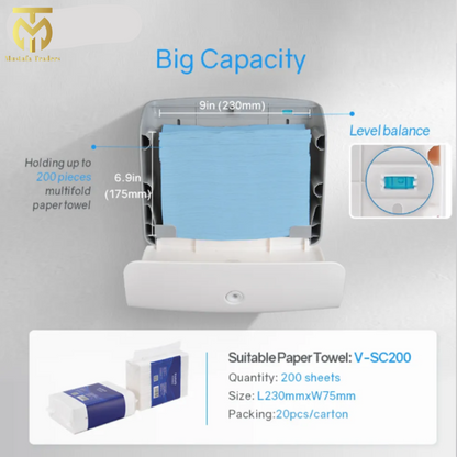 Wall-Mounted Paper Towel Holder