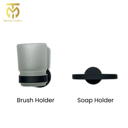 5-Piece Bathroom Accessories Set – Sleek & Modern Design