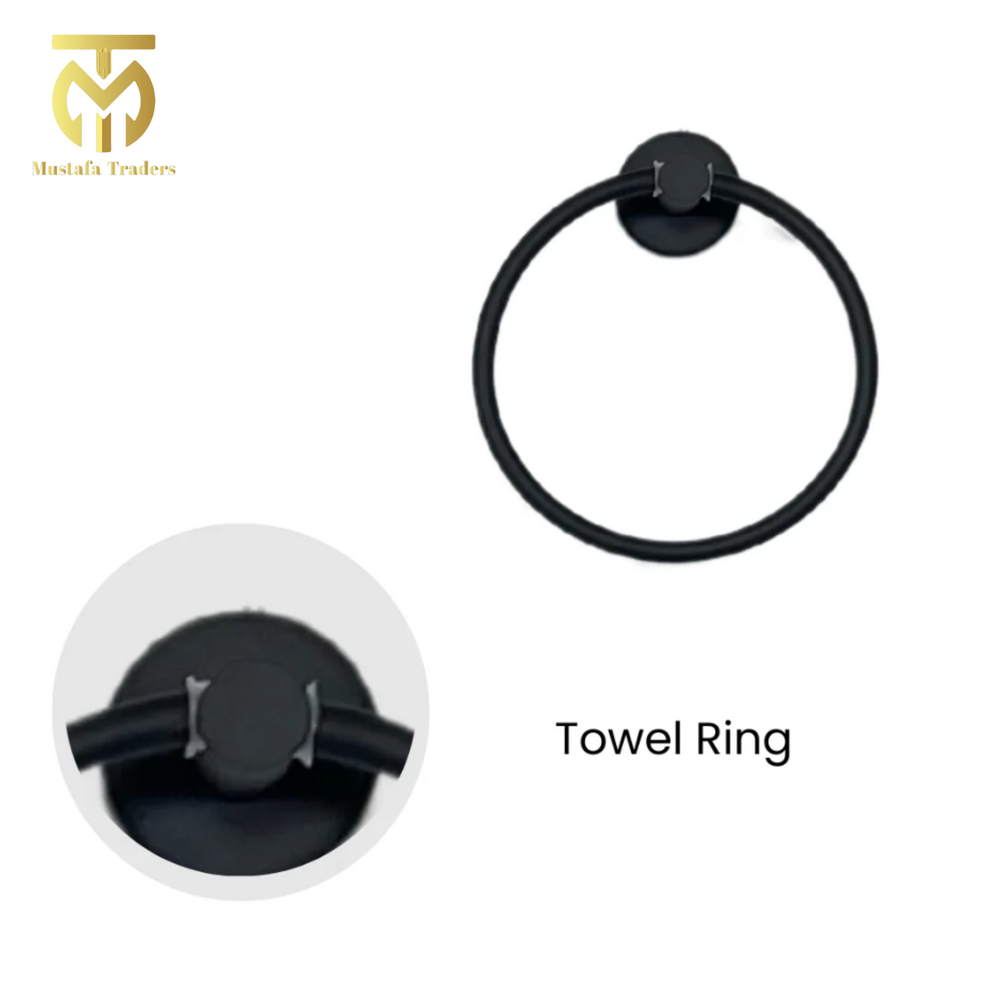 5-Piece Bathroom Accessories Set – Sleek & Modern Design