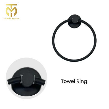 5-Piece Bathroom Accessories Set – Sleek & Modern Design