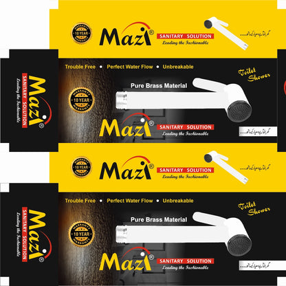 Mazi Toilet shower-Brass