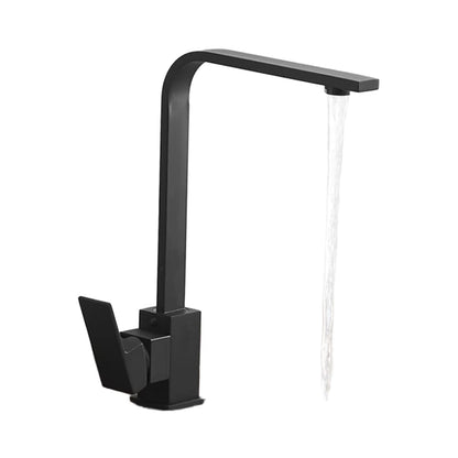 One Piece Moving Neck Stainless Steel-Kitchen Faucet