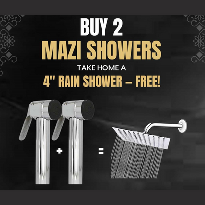 deal fresh flow mazi muslim shower plus rain shower
