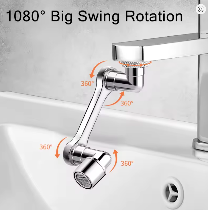 faucet splash head uses