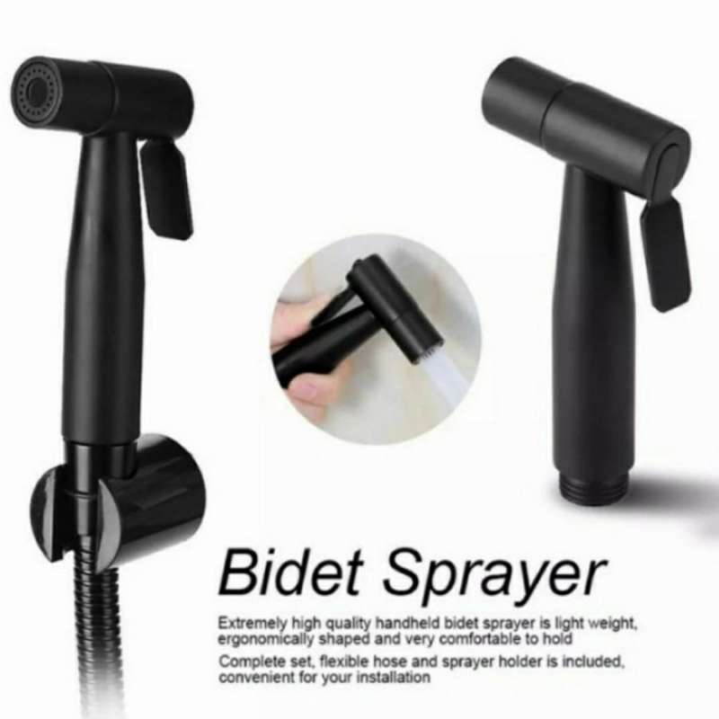 304 SUS Toilet Shower+Hose Pipe (Complete Set)