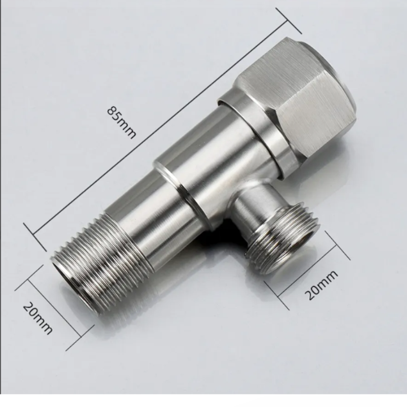Premium Stainless Steel T-Cock Valve-Pack of 2