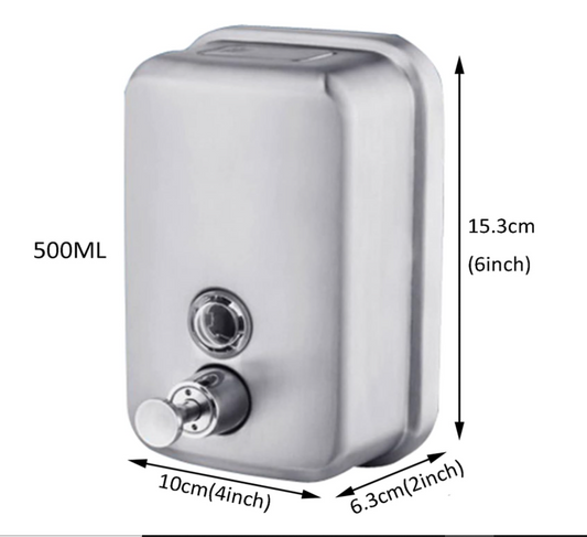 soap dispenser dimensions