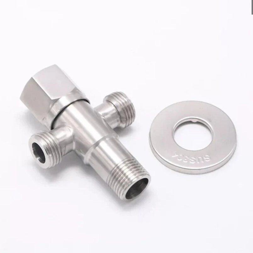 Premium Stainless Steel Two-Way Angle Valve T-Cock